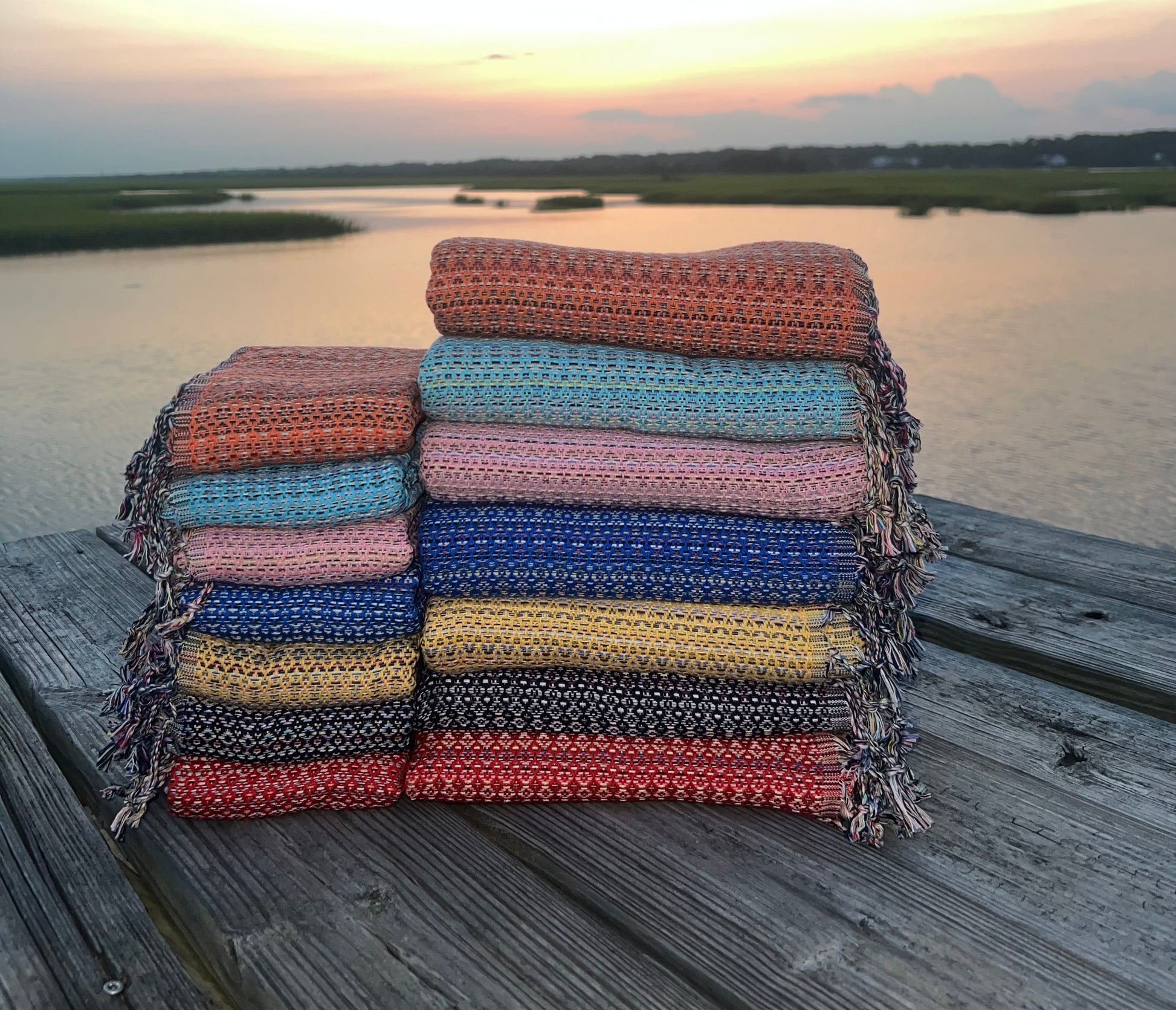 Reeds Sunset Tea Towel – Trove Warehouse