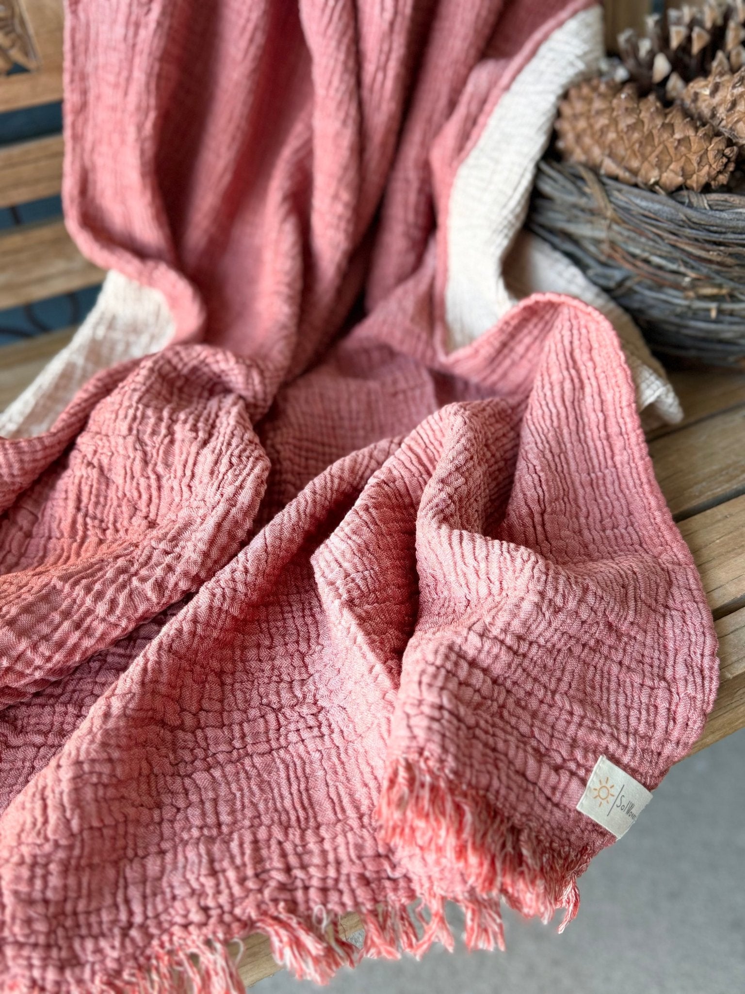 Milos Throw - SolWoven