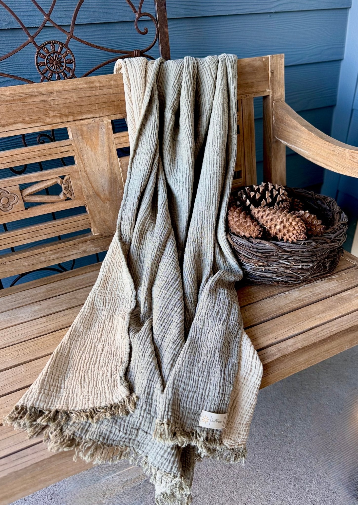 Milos Throw - SolWoven