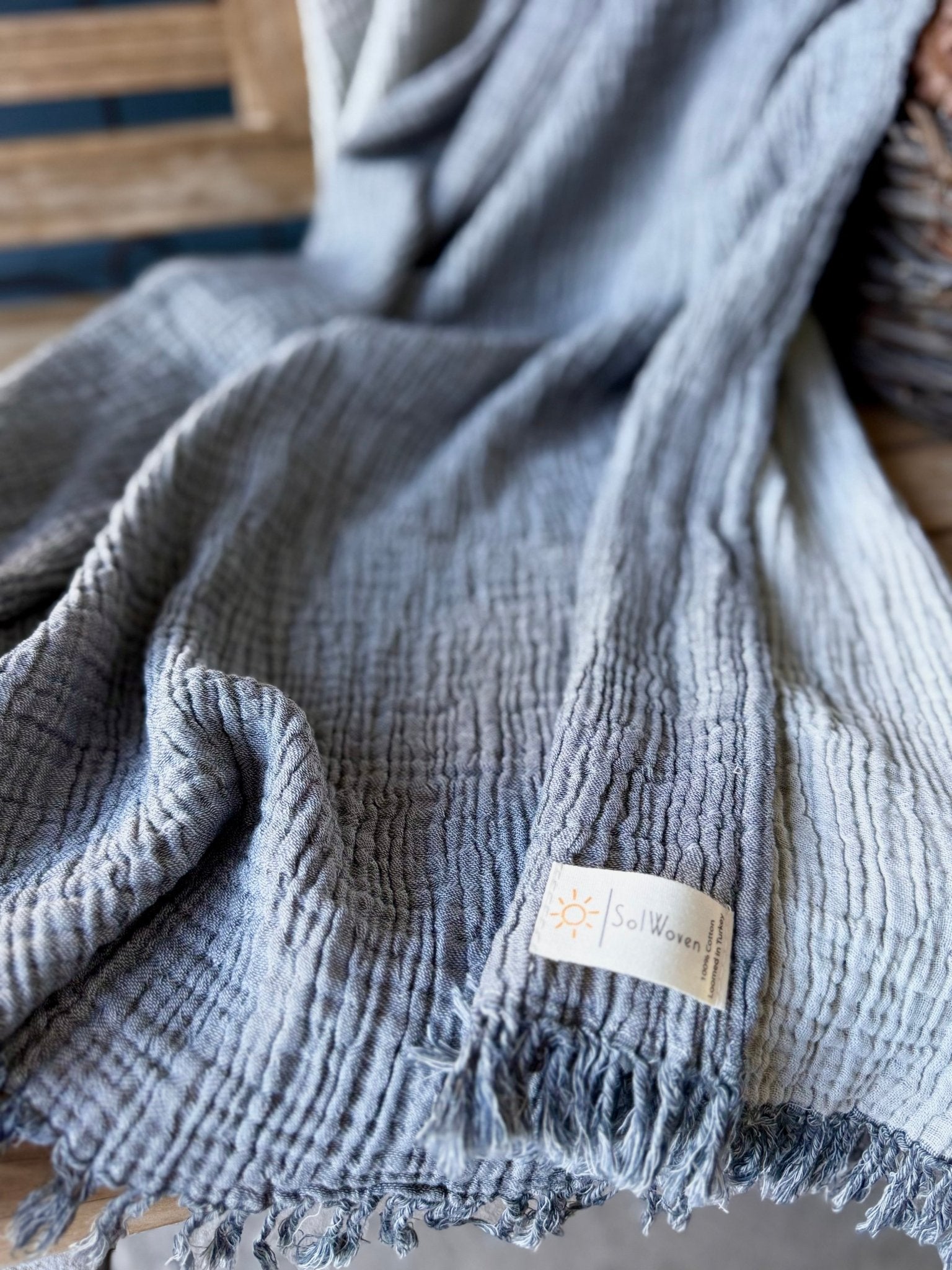 Milos Throw - SolWoven