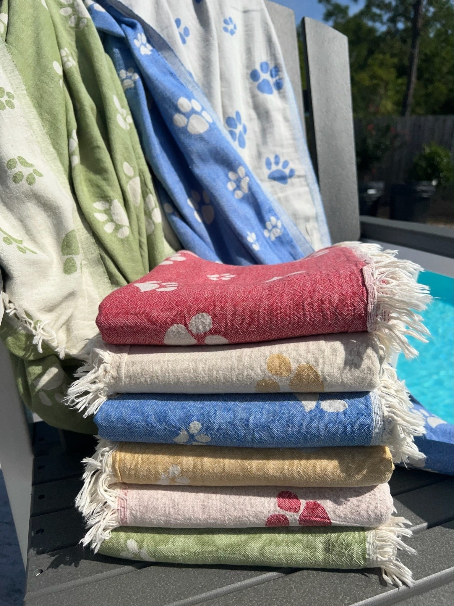 Playa Mascotas Towel - SolWoven